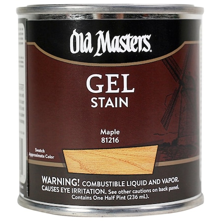 Old Masters 1/2 Pt Maple Oil-Based Gel Stain 81216
